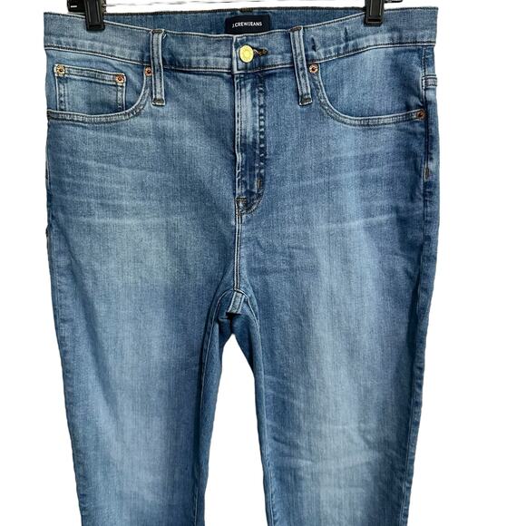 J.Crew Jeans 9" Highrise Toothpick Jeans 31T - Picture 3 of 13